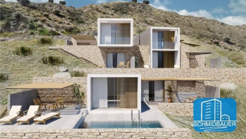 Agia Galini Kreta, Agia Galini: NEUBAU - Luxusprojekt mit 3 Villen und herrlichem Meerblick zu verkaufen Haus kaufen